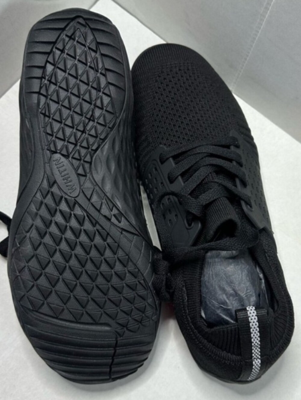 Barefoot Knit Whitin Wide Toe Sneaker Minimalist 11.5/12 (42)  Crosstrainer